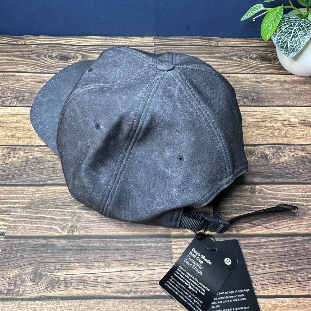 Lululemon Days Shade Ball Cap Adjustable NWT (Gravel Dust Graphite Grey Multi) - Picture 4 of 12